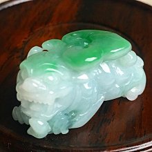 天然A貨翡翠貔貅吊墜 真品  緬甸玉石男女款招財皮休掛件玉器頸飾 歷史價格詳細信息