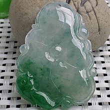 緬甸天然A貨翡翠冰晴藍六字箴言桶珠 歷史價格詳細信息