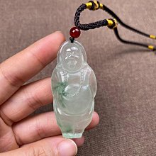 翡翠佛公女緬甸天然翡翠a貨冰種辣綠飄綠坐玉佛彌勒佛公 翡翠吊墜 歷史價格詳細信息