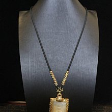 泰國佛牌鏈子唐卡項鏈微鑲彈簧扣項鏈可調節毛衣鏈蜜蠟翡翠吊墜繩 歷史價格詳細信息