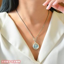 泰國佛牌鏈鎖骨鏈不銹鋼鈦鋼蛇骨鏈O字鏈圓珠隔珠短項鏈吸米星-沐陽家居 歷史價格詳細信息