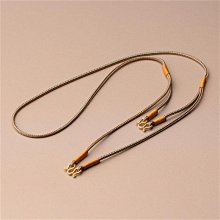 泰國佛牌鏈子唐卡項鏈微鑲彈簧扣項鏈可調節毛衣鏈蜜蠟翡翠吊墜繩 歷史價格詳細信息