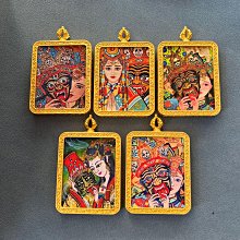 西藏唐卡扎基拉姆財神吊墜隨身非手繪小唐卡掛墜男女-沐陽家居 歷史價格詳細信息