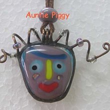 豬豬姨陶屋~雪人項鍊~雪人鑲嵌玻璃掛飾~~SNOWMAN~雪人掛飾~ 歷史價格詳細信息