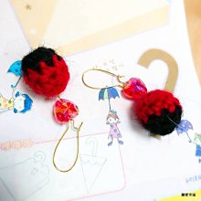 【耳夾/耳勾】梅窗引蝶/梅花/鋯石/蝴蝶/藍色系/冰色系/氣質/飾品/原創/設計/耳環【秋燁家 月釧手作】 歷史價格詳細信息