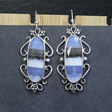 手作作925銀耳勾復古夢幻風鈴氣質甜美森系女耳環耳墜耳夾 歷史價格詳細信息