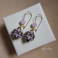 全新手作 水晶耳環 採施華洛世奇水晶 Swarovski 現貨 手作飾品 聖誕耳環  禮物【Good Day】 歷史價格詳細信息