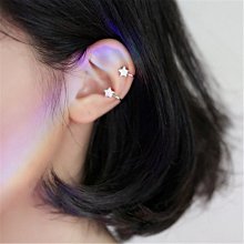 「由畫而生」耳骨夾耳環一體式冷淡風鋯石超閃耳釘個性時尚名媛氣質葉子耳飾歐韓 歷史價格詳細信息