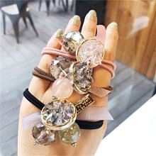 「由畫而生」髮飾女髮繩大山茶花珍珠髮圈馬尾半頭皮筋韓版新款旅行髮卡頭繩 歷史價格詳細信息