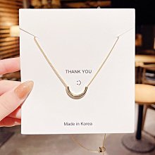 鈦鋼簡約時尚氣質個性設計感壓紋鎖骨鏈項鏈潮網紅個性冷淡風吊墜 歷史價格詳細信息