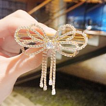 鴨嘴夾滿鑽魚骨髮夾女彈簧一字夾氣質後腦勺抓夾髮飾發卡套裝 歷史價格詳細信息