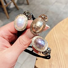 馬貝珠針海水珍珠強光耳釘簡約氣質耳環感法式復古耳飾一件 歷史價格詳細信息