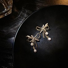 「由畫而生」蝴蝶結鑲鑽女氣質韓國個性簡約百搭網紅耳環少女短項鏈鎖骨鏈歐韓 歷史價格詳細信息