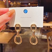 長條耳環圓臉顯瘦女韓版個性幾何長方體耳釘網紅飾品 歷史價格詳細信息