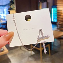 「由畫而生」港風復古夸張大氣蝴蝶結紫色鑽長款流蘇甜酷夏季耳環耳飾歐韓 歷史價格詳細信息