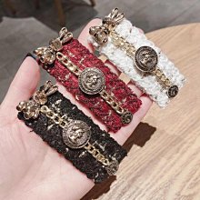 「由畫而生」可愛兔子小熊頭繩韓國東大門珍珠髮圈滿鑽髮繩女皮筋時尚簡約髮飾 歷史價格詳細信息