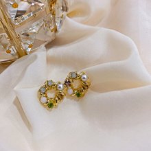 韓時尚鑲鑽甜美清新幾何戒指(銀色) 歷史價格詳細信息