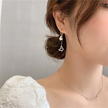 「由畫而生」韓國S925銀針少女心耳心粉色心形耳飾網紅時尚耳環水鑽耳墜 歷史價格詳細信息