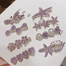 「由畫而生」髮飾女滿鑽愛心髮夾時尚氣質劉海碎髮夾淑女鴨嘴夾邊夾髮卡頭飾品 歷史價格詳細信息