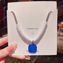 「由畫而生」克萊因藍髮圈簡約豬大腸圈時女孩髮繩頭繩高級感網紅髮飾頭飾品潮 歷史價格詳細信息