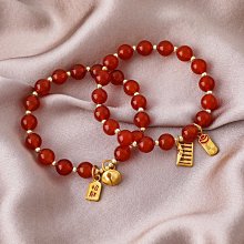 鴻運當頭本命年玉石葫蘆手工編織紅繩七夕男女情侶款腳鏈特艾超夯 精品 歷史價格詳細信息