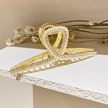 「由畫而生」韓國時尚個性珍珠鑲鑽抓髮鯊魚夾髮夾女簡約氣質髮抓頭飾品 價格比較,價格查詢,歷史價格詳細信息