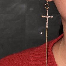 「由畫而生」長款水鑽耳環夸張閃鑽流蘇圓形夜店性感女時尚晚禮服耳飾耳夾耳墜歐韓 歷史價格詳細信息