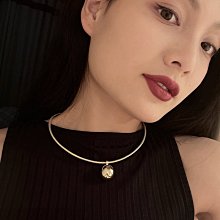 金色簡約項圈頸帶珍珠項鏈頸飾鎖骨鏈復古脖子飾品頸帶遮疤女頸鏈 歷史價格詳細信息