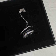 「由畫而生」小眾長款連體耳環女一體式氣質雙耳洞網紅掛脖鏈條項鏈珍珠耳釘歐韓 歷史價格詳細信息