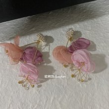 粉橘色 布藝 手工 珍珠 水鑽 寫真 新娘 頭花 頭飾 美髮 造型 - F624-A 歷史價格詳細信息