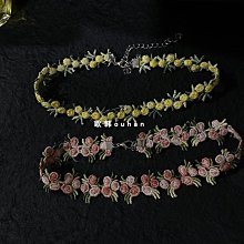 「由畫而生」女性感閃鑽領帶領結choker長款項鏈網紅個性頸帶鎖骨鏈時尚項圈歐韓 歷史價格詳細信息