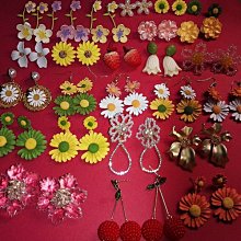 耳環 清新女款雛菊愛心耳環 小眾設計感花朵耳飾 潮個性網紅耳飾 歷史價格詳細信息