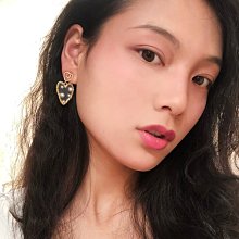 超仙愛心耳釘女小眾設計高級感輕奢氣質耳墜耳環2023新款耳飾 歷史價格詳細信息