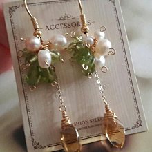 幸福窩~耳環~使用天然紅寶、天然藍晶及天然珍珠~僅此件 歷史價格詳細信息