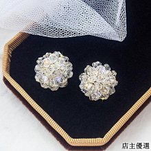 【熱賣精選】簡約水晶耳環女氣質長款耳墜個性百搭網紅耳釘耳飾品 歷史價格詳細信息