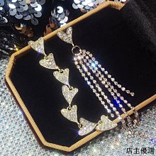 【熱賣精選】不對稱珍珠十字架耳環夸張網紅氣質長款流蘇耳環耳墜小耳圈耳釘女 歷史價格詳細信息