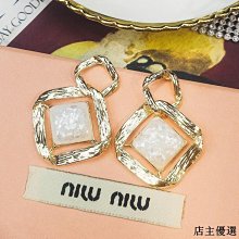 菱形耳環女潮輕奢冷淡ins風切面高級感耳圈s925純銀重工韓國 歷史價格詳細信息