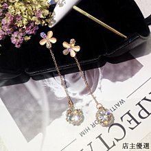 【熱賣精選】顯臉瘦的長款珍珠吊墜耳環女氣質個性百搭超仙耳飾耳釘耳墜 歷史價格詳細信息