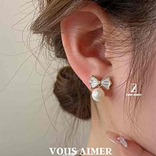 蝴蝶珍珠耳環2024新款爆款小眾獨特設計耳飾女輕奢高級感氣質耳圈~滿200元發貨 歷史價格詳細信息