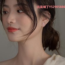 耳釘s925銀針四葉耳釘女年新款潮時尚耳環簡約小巧鑲鉆氣質耳飾品 歷史價格詳細信息