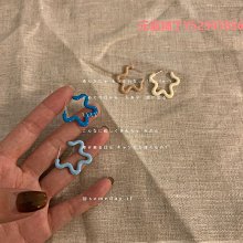 耳釘夏季甜美愛心蝴蝶花朵耳釘女ins風小眾設計感耳飾小清新套裝耳環 歷史價格詳細信息