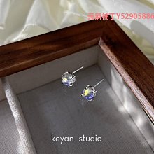 耳釘足銀耳釘女新款爆款養耳洞高級感耳堵925銀針耳環耳骨耳飾 歷史價格詳細信息