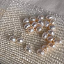 925銀針淡水珍珠一星期耳環2024新款潮氣質簡約耳飾韓版時尚耳釘 歷史價格詳細信息