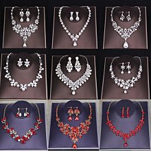 飾品新娘結婚新婚新款耳環耳釘耳飾品珍珠花朵仿真白金色鏈條 歷史價格詳細信息