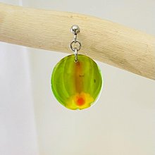 琉璃耳環 橘子汁 窗花復古耳環 手作飾品 醫療鋼耳環 歷史價格詳細信息