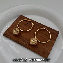 mini家居 空心形鏤空鍍白金耳環方圓臉天菜耳鉤直穿簡約冷淡風愛心耳圈百搭bw 歷史價格詳細信息