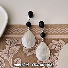 mini家居 黑瑪瑙橢圓戒指高級感冷淡法風開口指環顯白可調百搭疊戴金屬飾品bw 歷史價格詳細信息