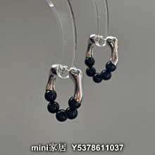 mini家居 黑瑪瑙橢圓戒指高級感冷淡法風開口指環顯白可調百搭疊戴金屬飾品bw 歷史價格詳細信息