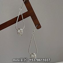 mini家居 松針 藝術感小眾設計耳環煙花麥穗造型高級時髦長款夸張耳釘耳夾bw 歷史價格詳細信息