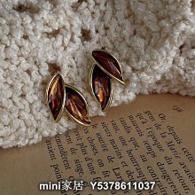 mini家居 雨落水滴意境美耳環高級感極簡百搭金屬耳環后戴式銀耳釘bw 歷史價格詳細信息